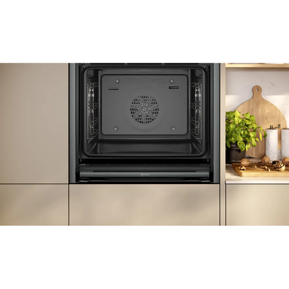 NEFF B54CR31G0B Built-in Slide & Hide Single Oven