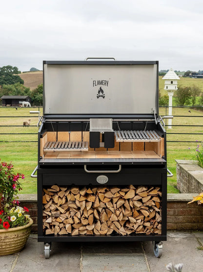 Flamery BBQ Trolley for Large Asado