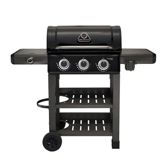 Grillstream Carbon 3 Burner Hybrid Gas BBQ